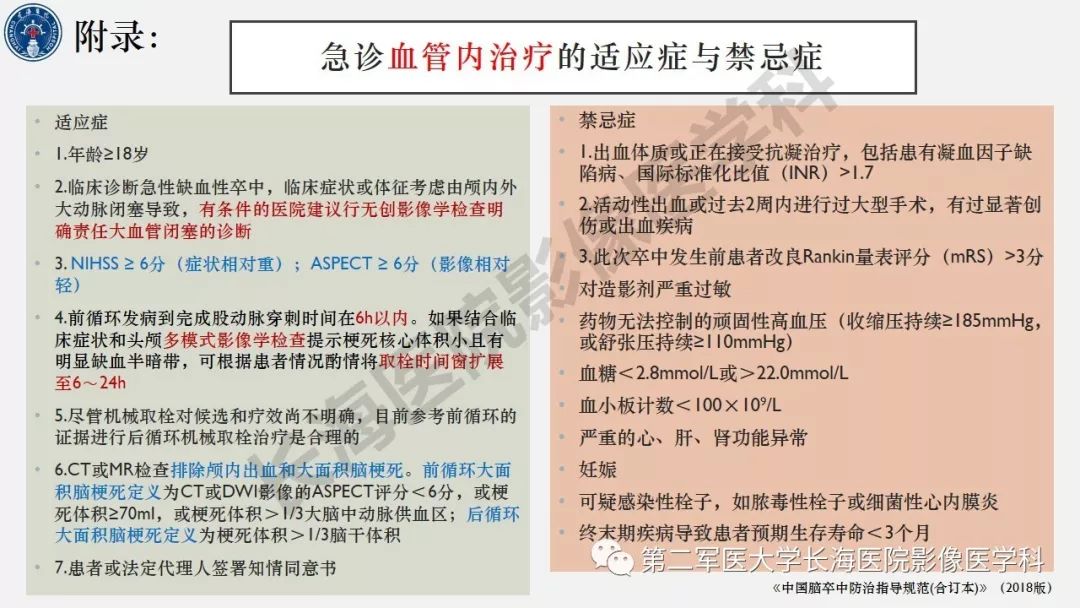 【PPT】2019中国《急性缺血性脑血管病影像指导规范》解读