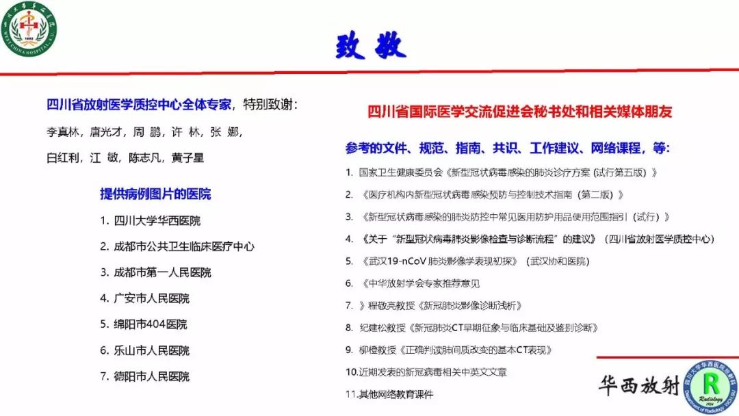 【PPT】影像学在抗击新型冠状病毒肺炎战“疫”中的价值
