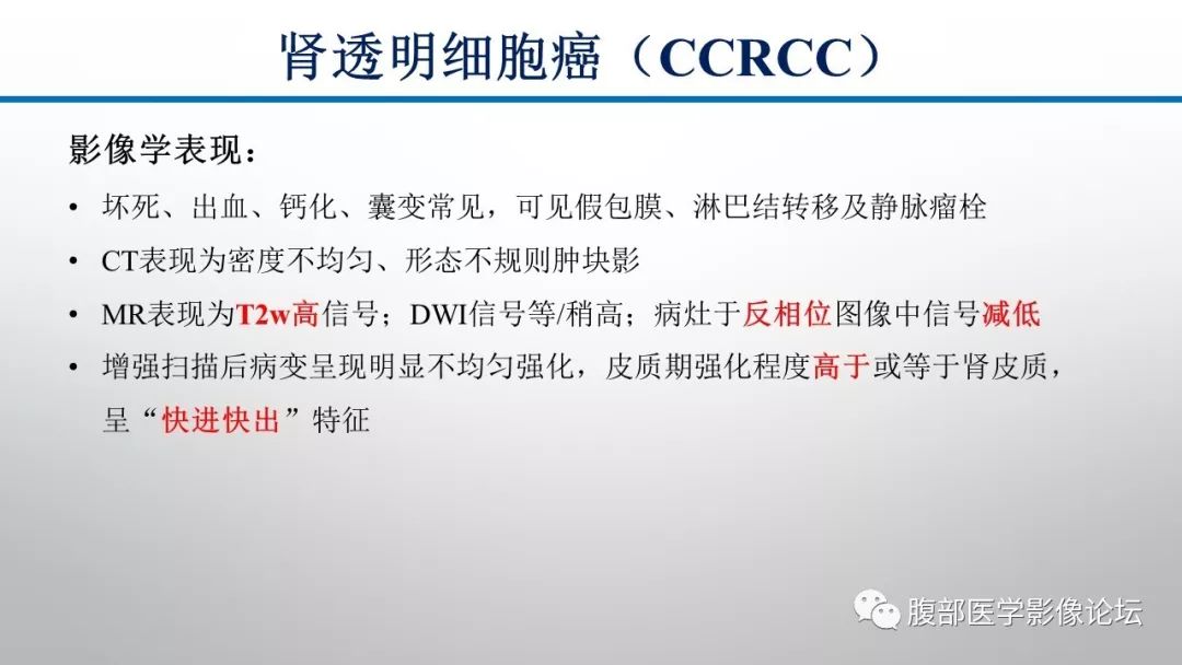【病例】肾脏孤立性占位影像分析