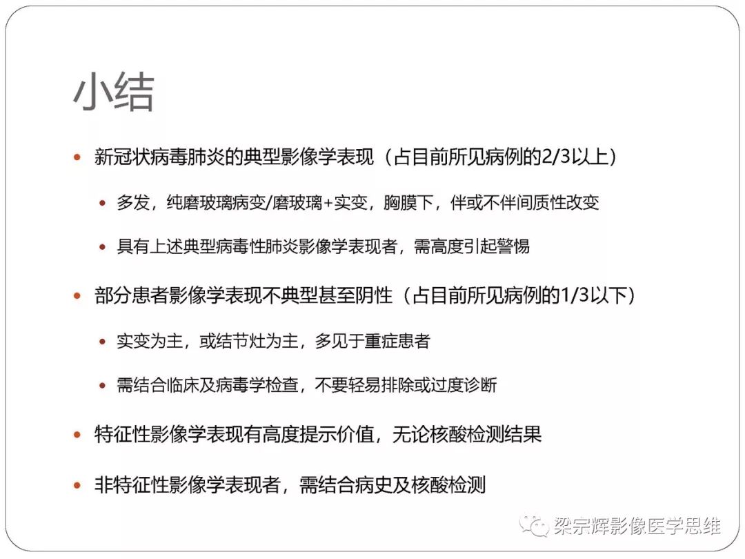 【PPT】新型冠状病毒肺炎影像学诊断与鉴别：心血管病医师需知