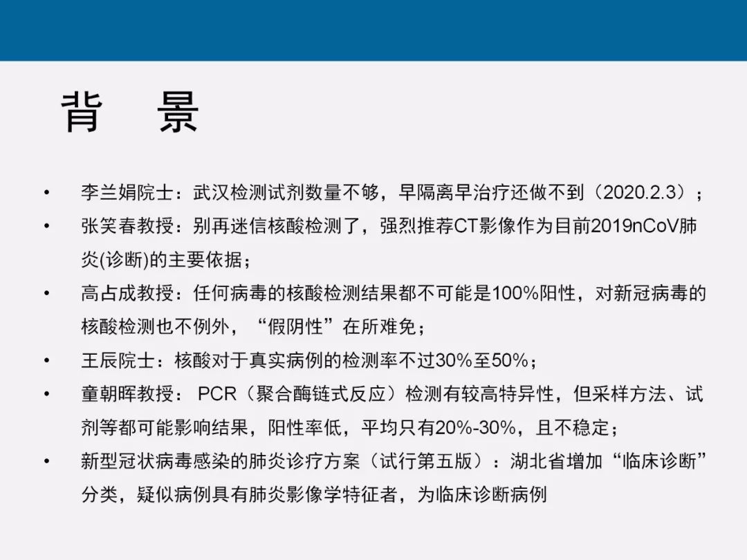 【PPT】新型冠状病毒肺炎CT评分及应用