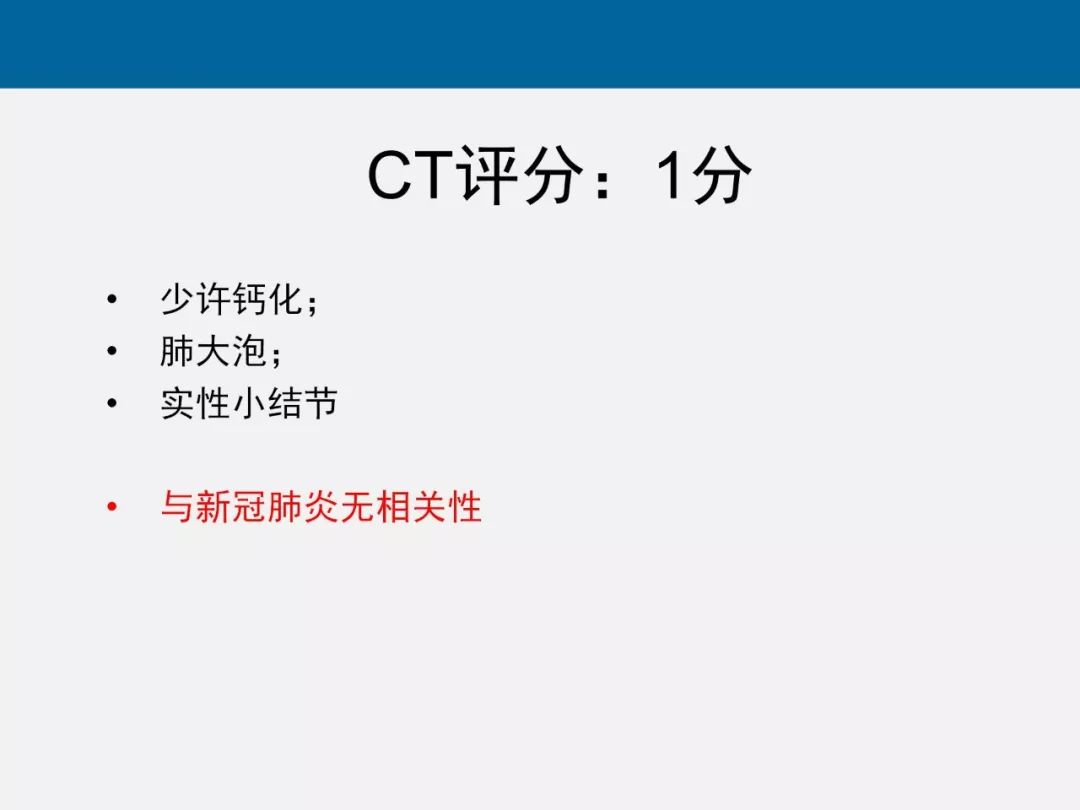 【PPT】新型冠状病毒肺炎CT评分及应用