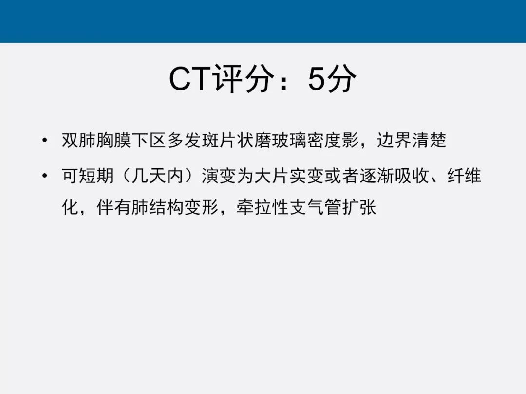 【PPT】新型冠状病毒肺炎CT评分及应用