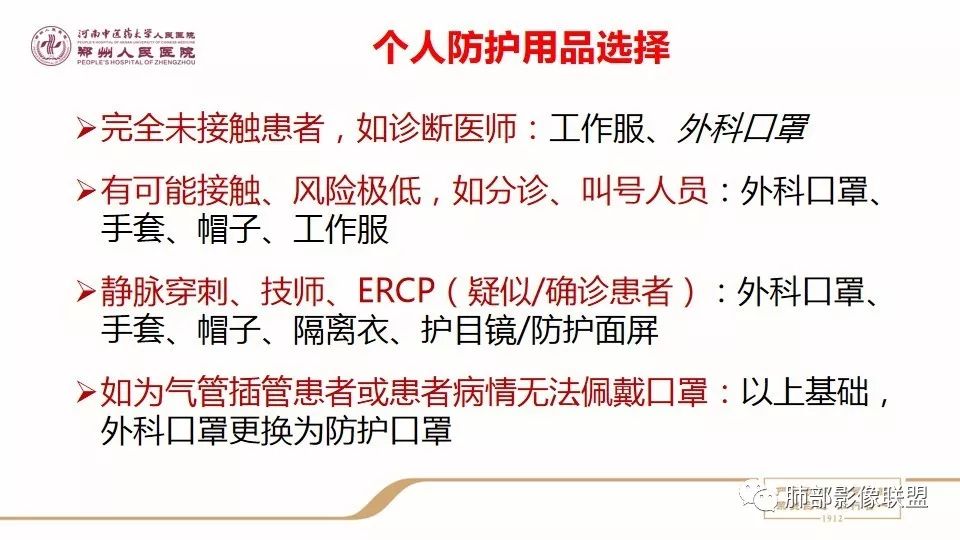 【PPT】新型冠状病毒感染影像科防护要点