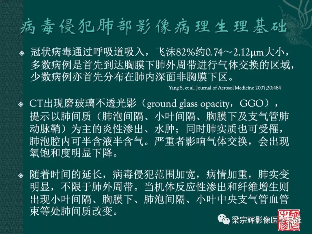 【PPT】新型冠状病毒（COVID-19）肺炎概念与CT表现
