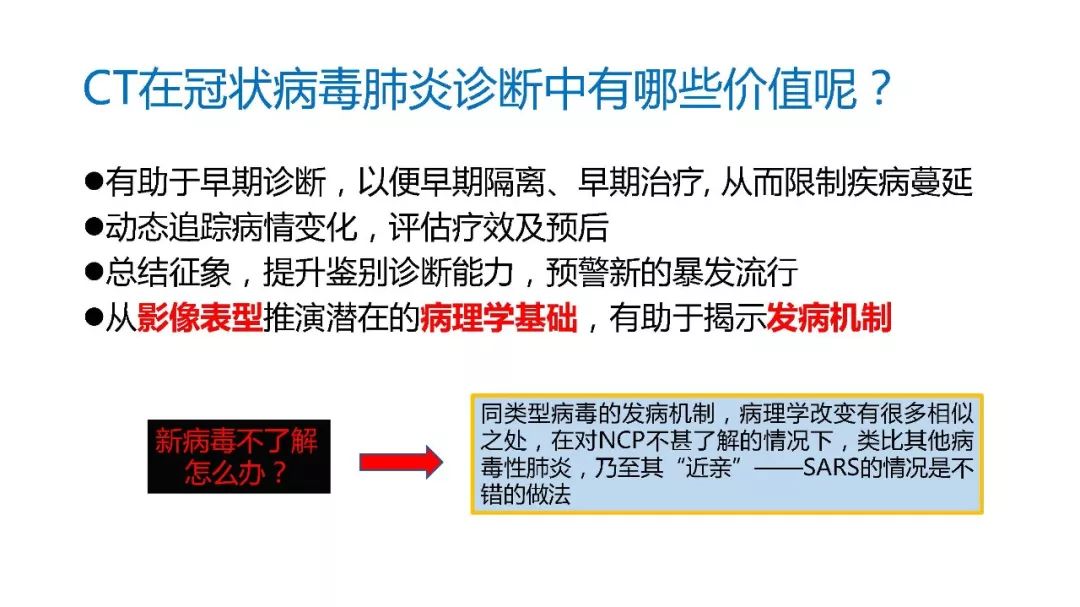 【PPT】以史为鉴，以影为鉴--COVID-19CT诊断、鉴别诊断与思考