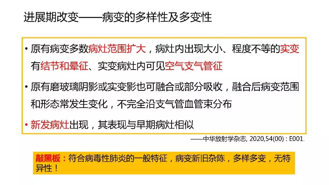 【PPT】以史为鉴，以影为鉴--COVID-19CT诊断、鉴别诊断与思考