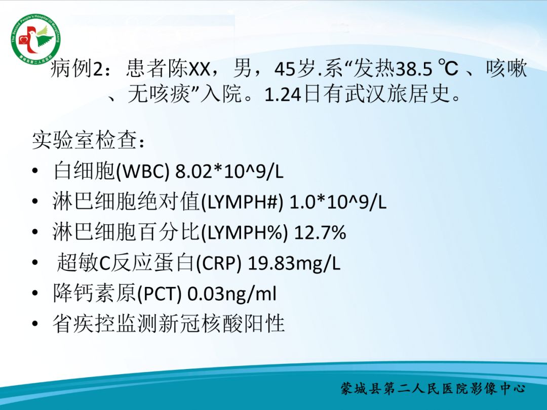 【PPT】十例新冠肺炎影像学汇报
