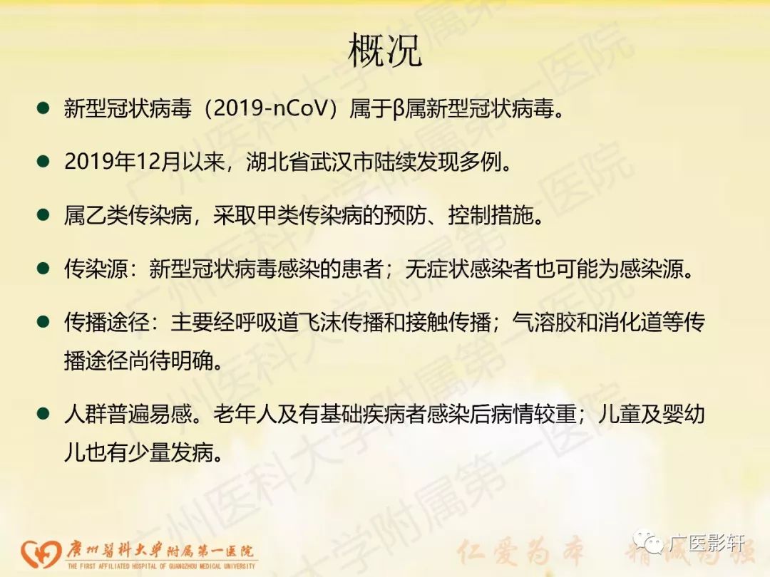 【PPT】新型冠状病毒肺炎影像学特点
