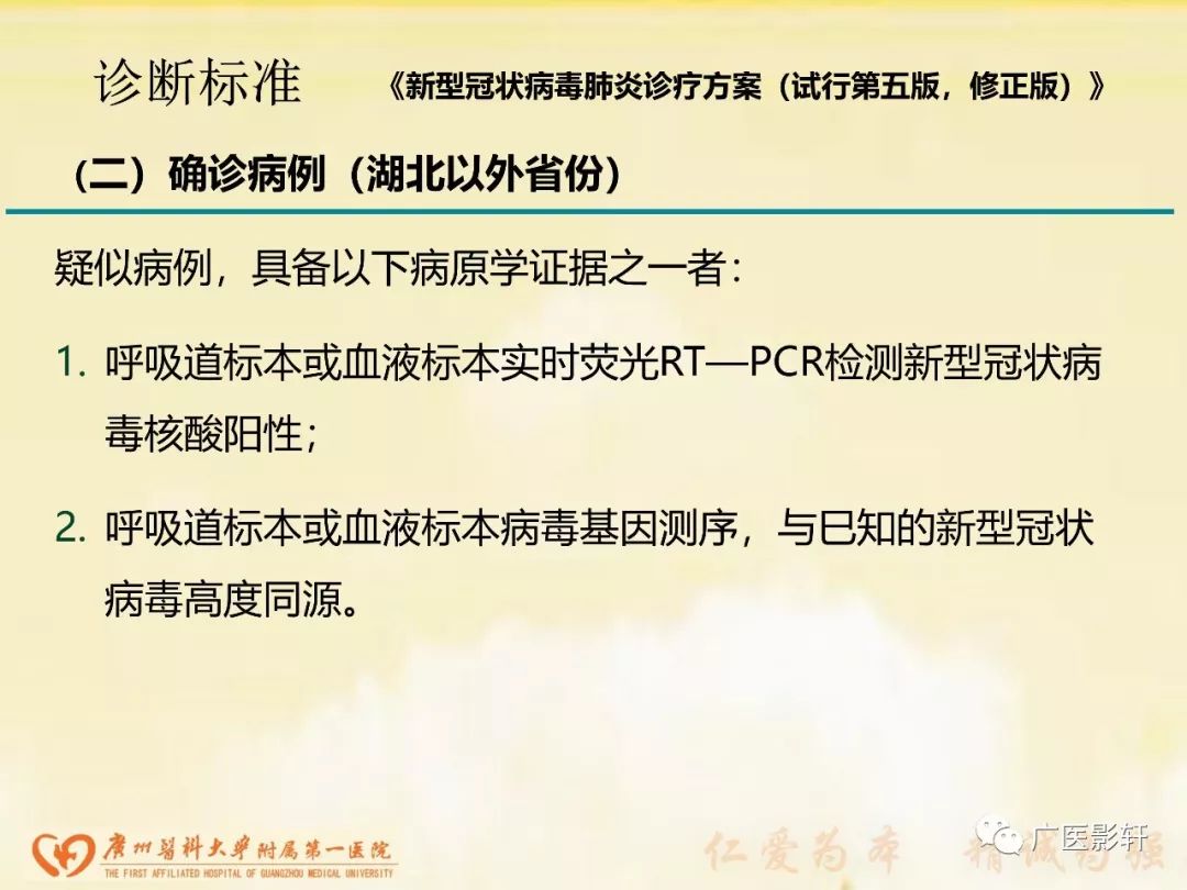 【PPT】新型冠状病毒肺炎影像学特点