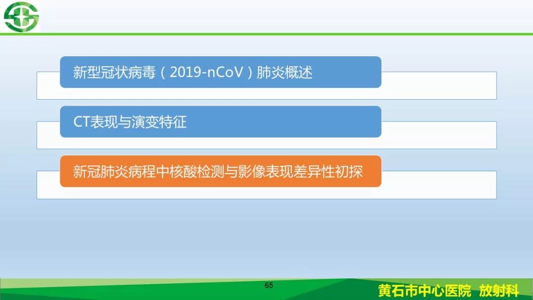 【PPT】新型冠状病毒（2019-nCoV）肺炎影像学表现病例分享