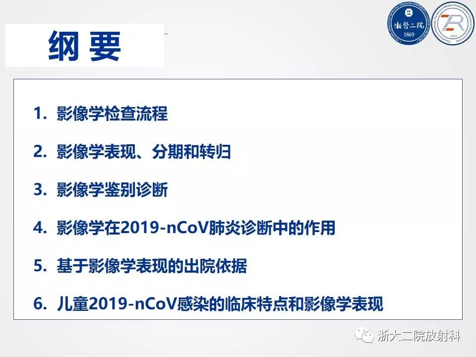 【PPT】新型冠状病毒肺炎影像学表现