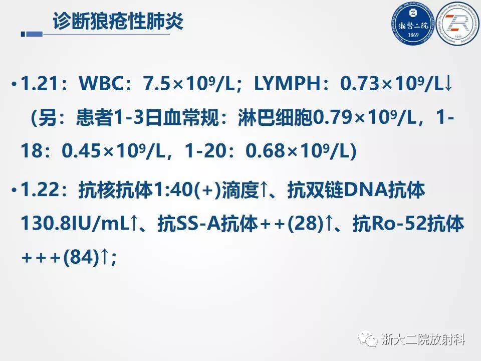【PPT】新型冠状病毒肺炎影像学表现