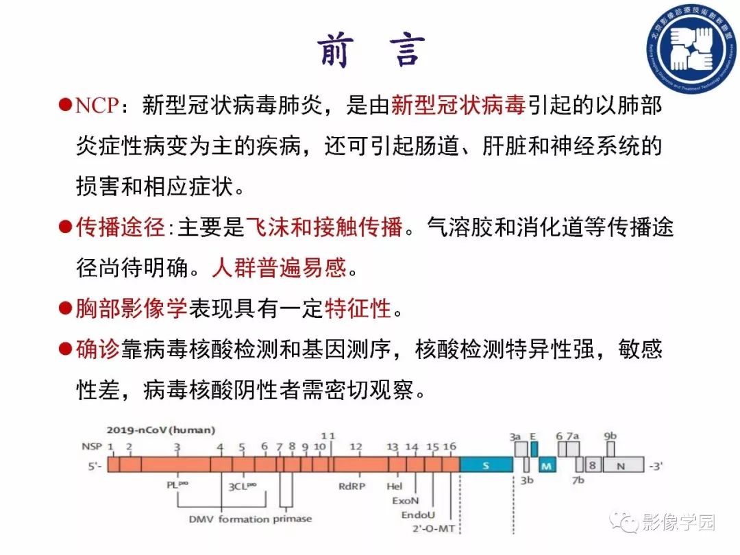 【PPT】新型冠状病毒肺炎影像学诊断指南解读