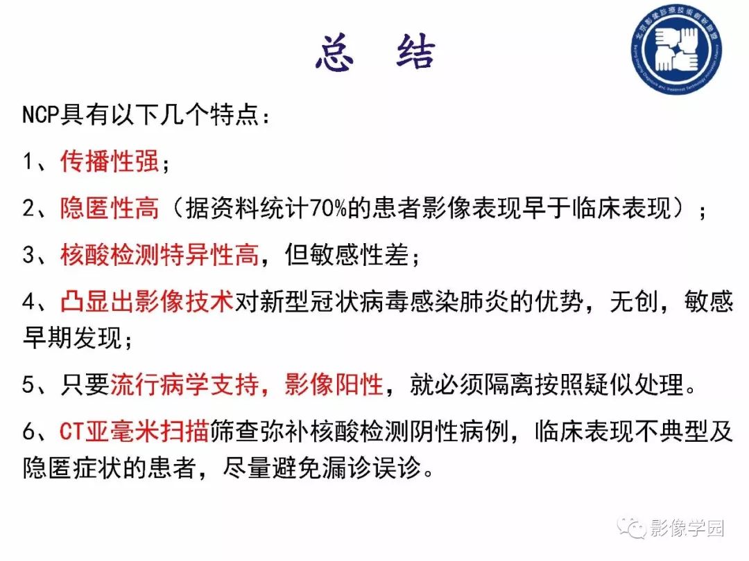 【PPT】新型冠状病毒肺炎影像学诊断指南解读