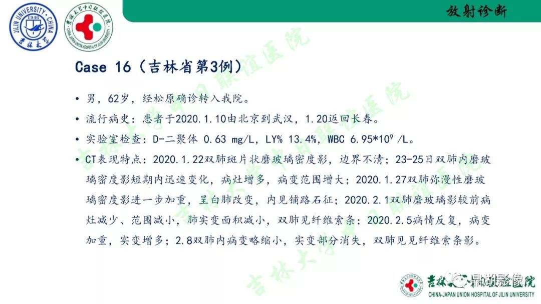 【PPT】关于新型冠状病毒肺炎放射检查流程、感控及诊断的建议