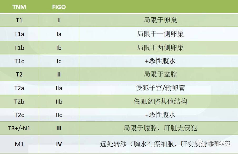 卵巢上皮来源肿瘤性病变影像学诊断 卵巢上皮来源肿瘤性病变影像学诊断