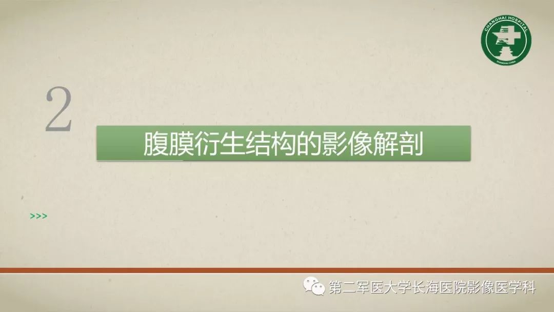 【PPT】腹膜相关结构的影像解剖
