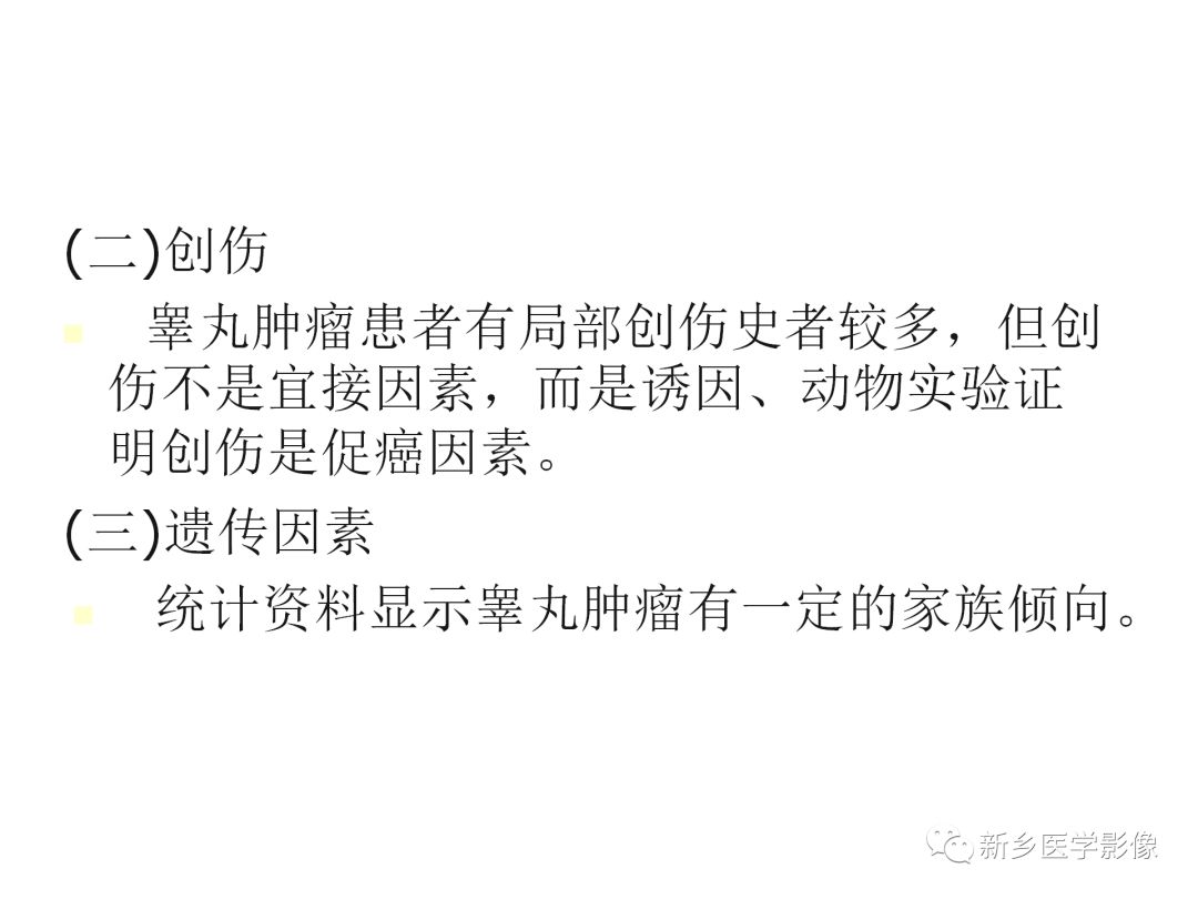 【PPT】睾丸精原细胞瘤