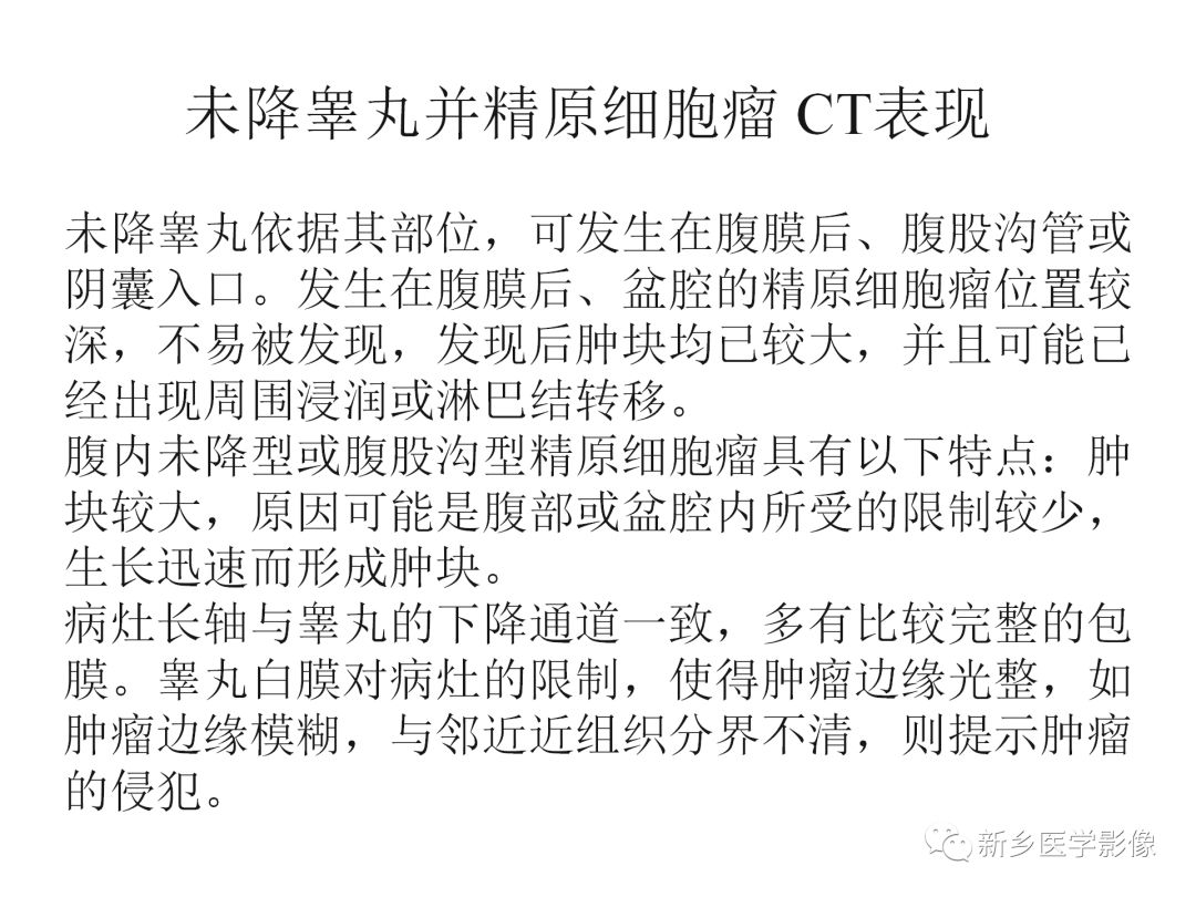 【PPT】睾丸精原细胞瘤