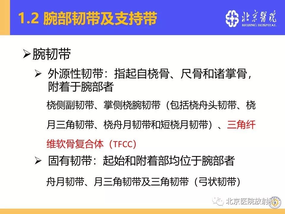 【PPT】三角纤维软骨复合体（TFCC）损伤