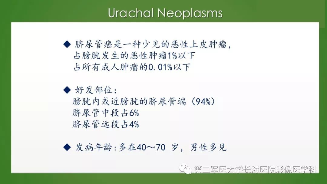 【PPT】脐尿管异常的影像表现与临床
