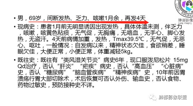 【病例】结核千面妖 【病例】结核千面妖
