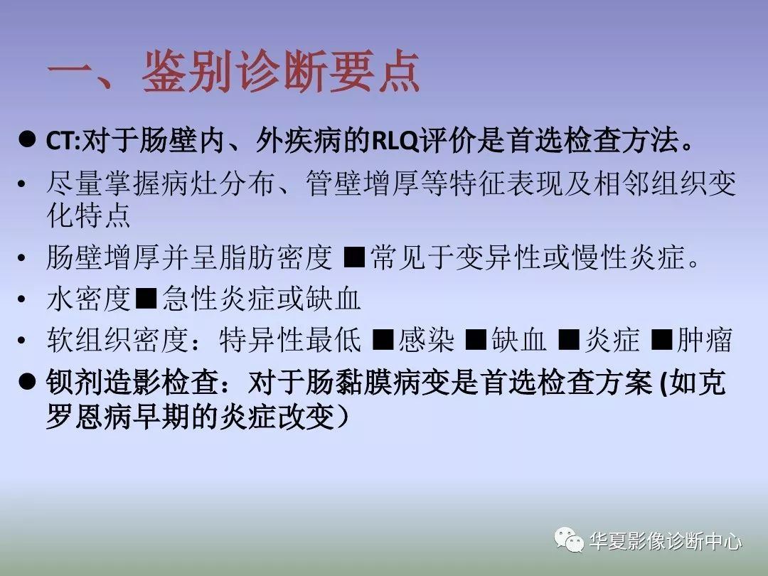 【PPT】回盲部占位或炎症的影像鉴别诊断