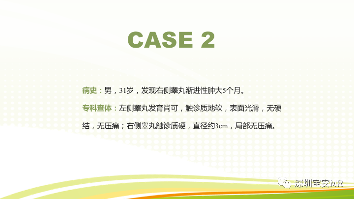 【PPT】影像病例学习：睾丸病变2例