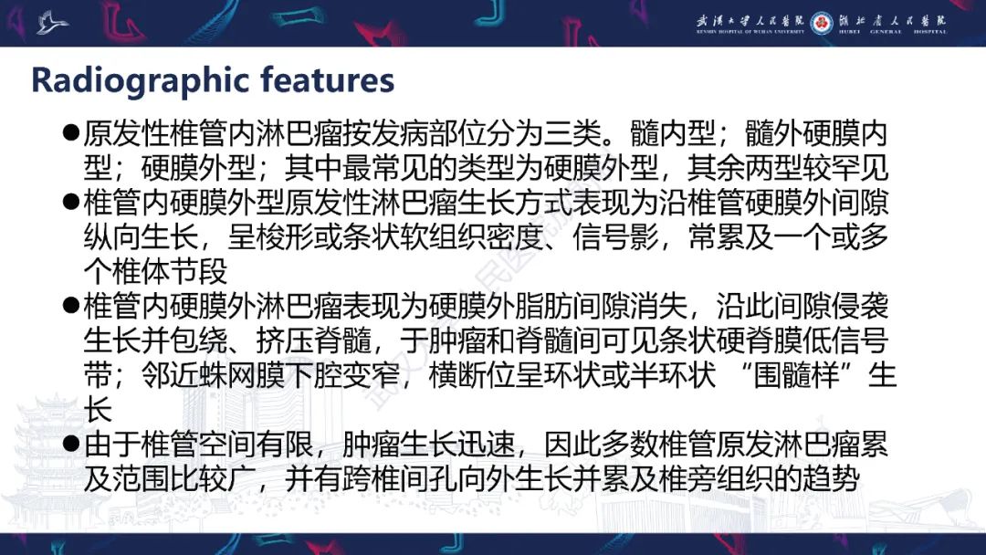【PPT】原发性椎管内淋巴瘤影像诊断