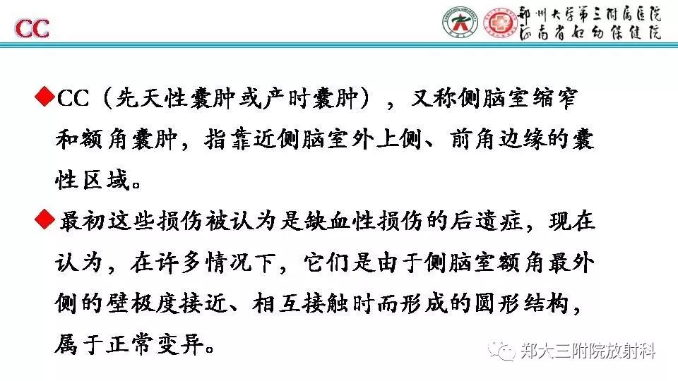 影像PPT - 【PPT】室周假性囊肿-7