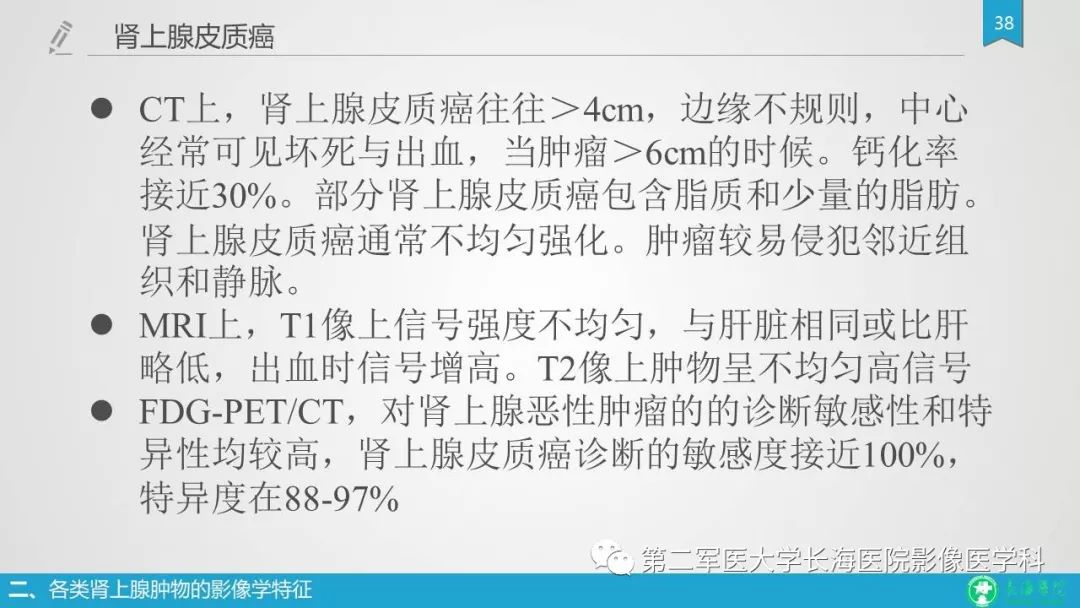 影像PPT - 【PPT】肾上腺肿物的分类及其影像学特点-38