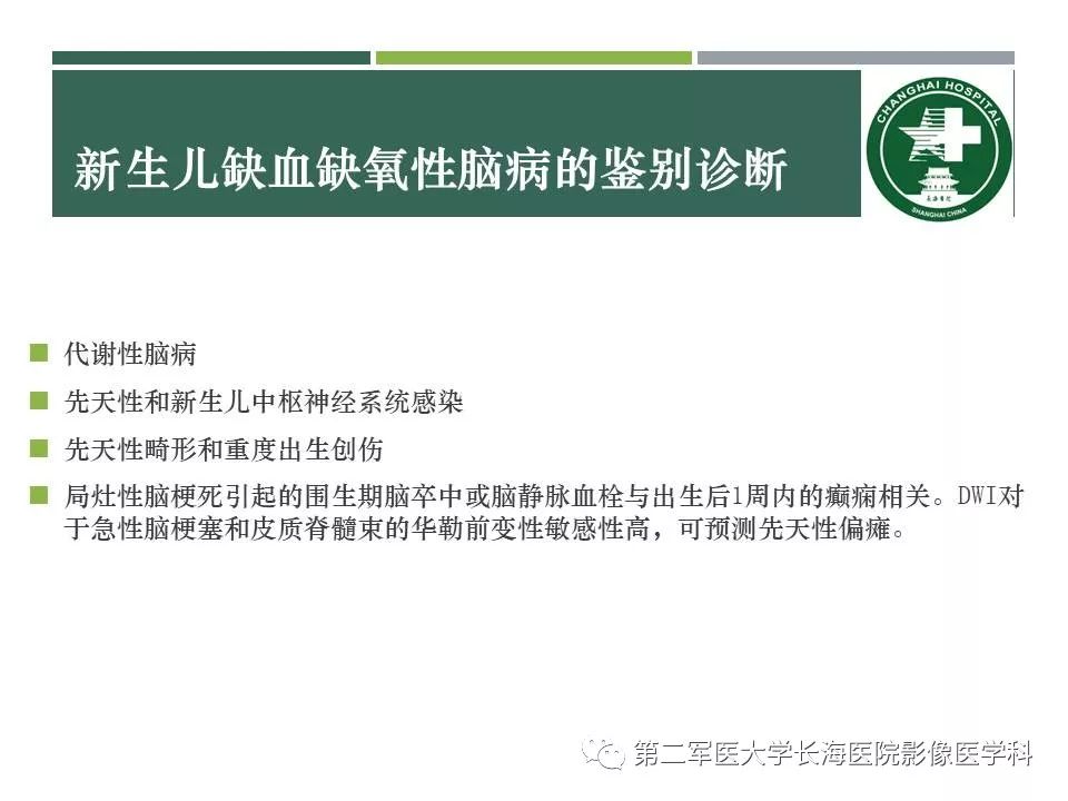 影像PPT - 【PPT】新生儿缺血缺氧性脑病的MR表现及相关解剖、生理基础-42
