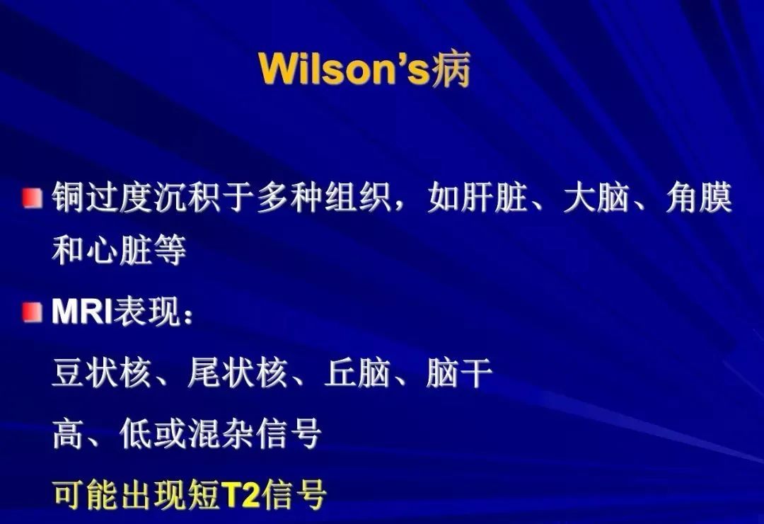 影像PPT - 【PPT】颅内短T2信号病变的影像学诊断及鉴别-32