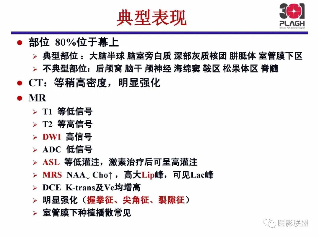 影像PPT - 【PPT】不典型原发中枢神经系统淋巴瘤影像诊断思路-13