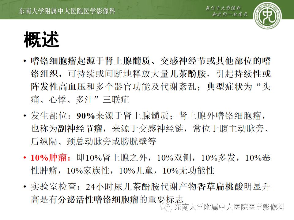 影像PPT - 【病例】肾上腺嗜铬细胞瘤1例CT影像诊断与鉴别诊断-10