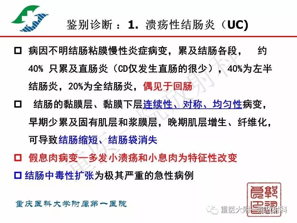 影像PPT - 【PPT】肠道炎性病变的影像诊断-53