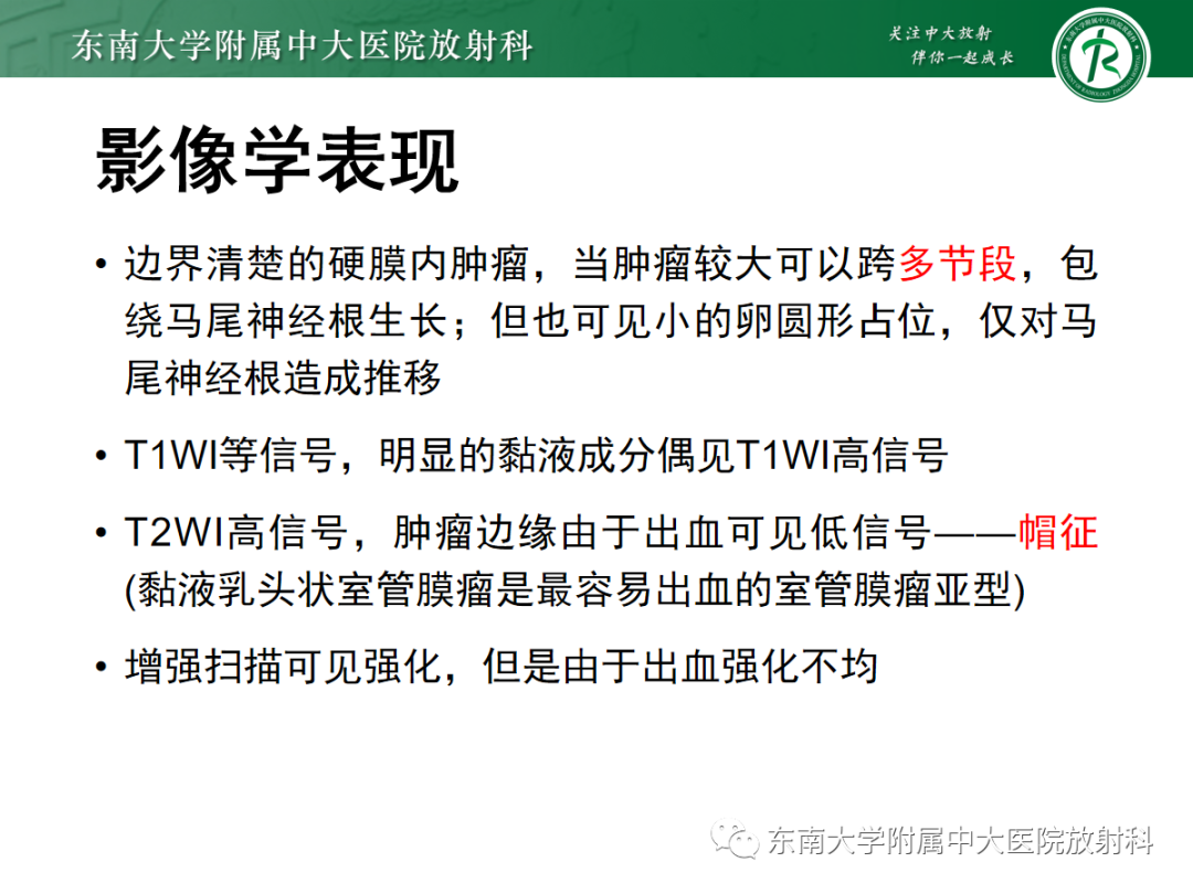 影像PPT - 【PPT】椎管内神经鞘瘤的影像-23