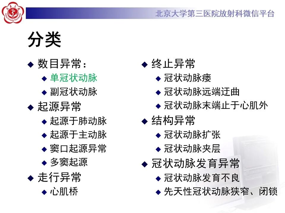 影像PPT - 【PPT】冠状动脉解剖异常-20