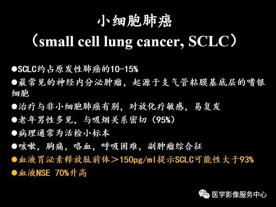 影像PPT - 【病例】中央型小细胞肺癌的CT与病理分析-9