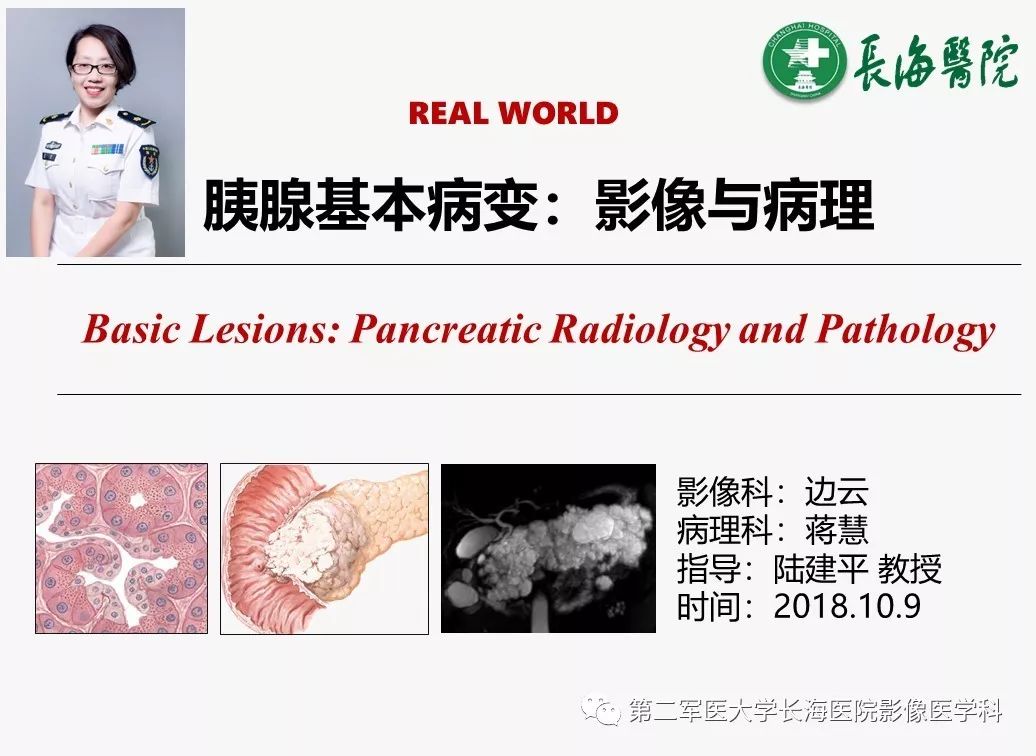 影像PPT - 【PPT】胰腺基本病变：影像与病理-1