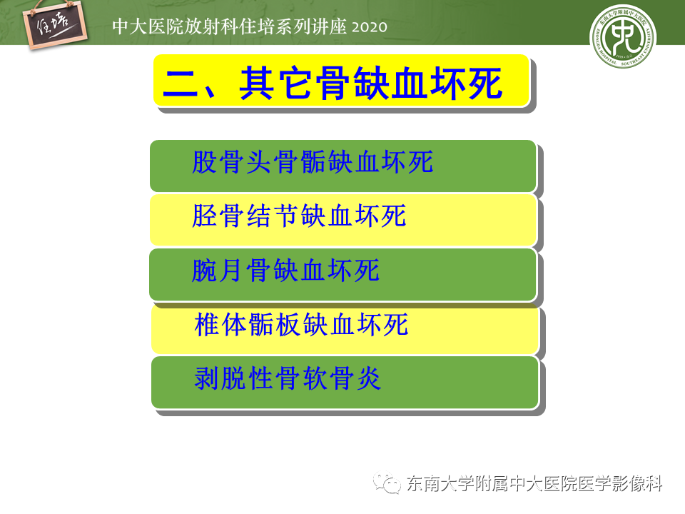 影像PPT - 【PPT】骨缺血坏死性病变的影像学特征-24