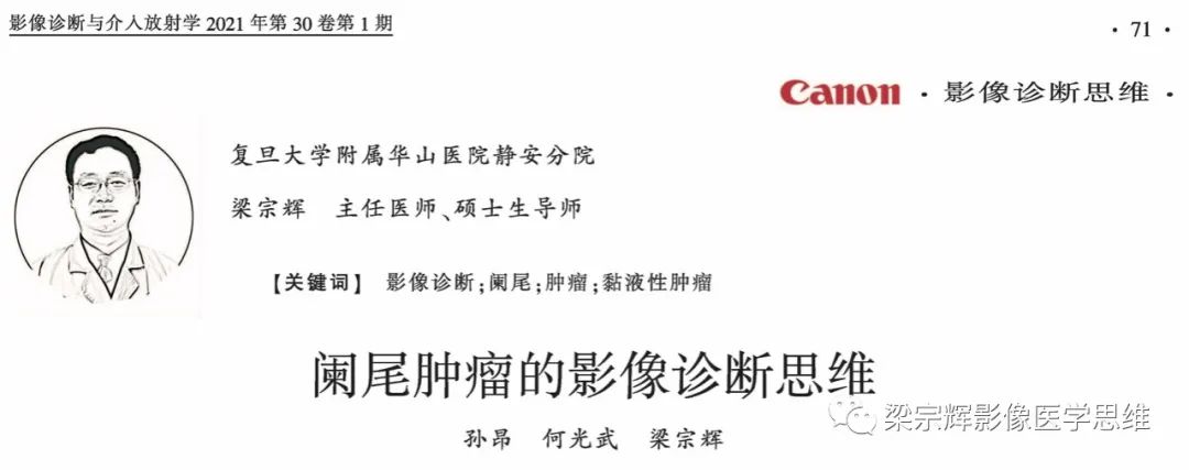 影像PPT - 【病例】阑尾粘液性肿瘤1例CT影像诊断思维-1