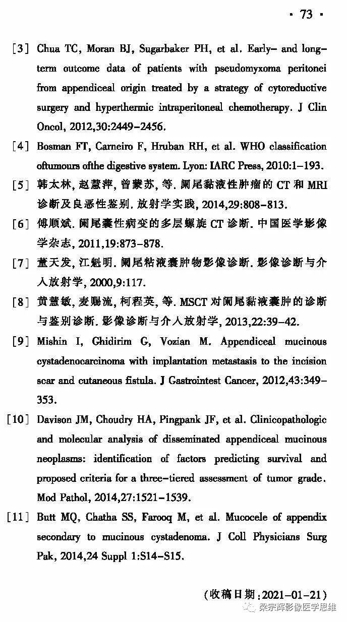 影像PPT - 【病例】阑尾粘液性肿瘤1例CT影像诊断思维-10