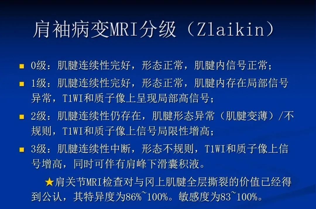 影像PPT - 肩袖解剖及损伤的临床及MRI诊断-143 影像PPT - 肩袖解剖及损伤的临床及MRI诊断-143