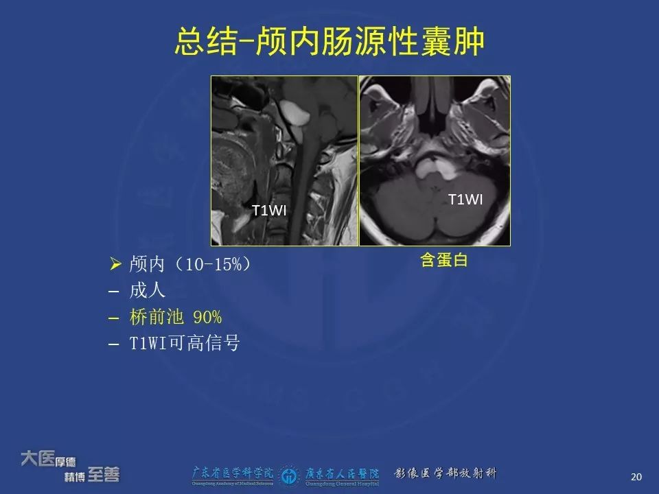 影像PPT - 【PPT】颅内神经肠源性囊肿-18