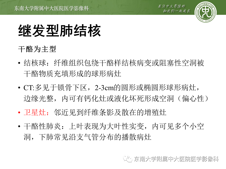 影像PPT - 【PPT】肺结核影像表现及鉴别-10