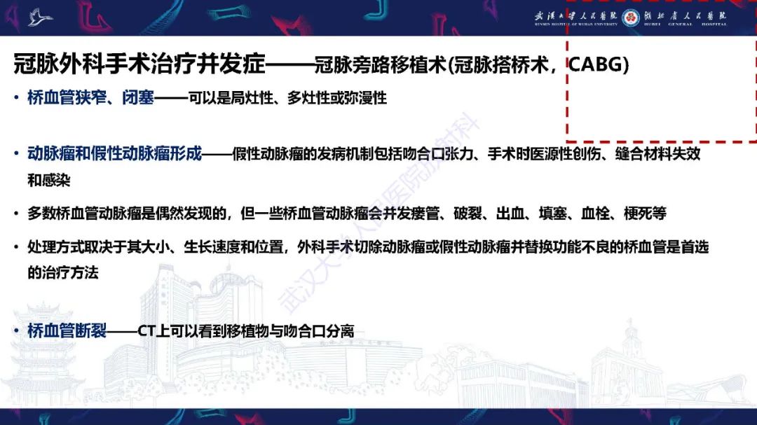 影像PPT - 【PPT】冠状动脉介入及外科手术后并发症影像评估-21