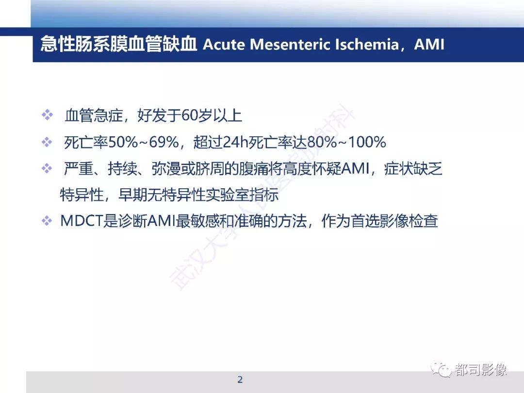 影像PPT - 【PPT】急性肠系膜血管缺血的CT诊断及介入治疗-2