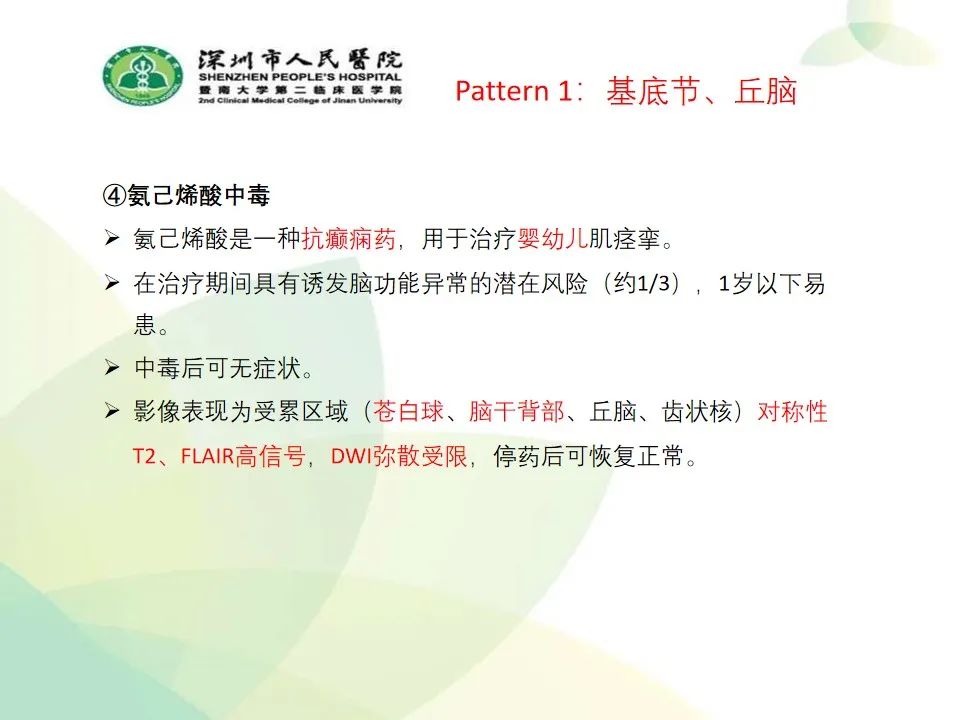 影像PPT - 【PPT】中毒性和代谢性脑病的显像模式-13